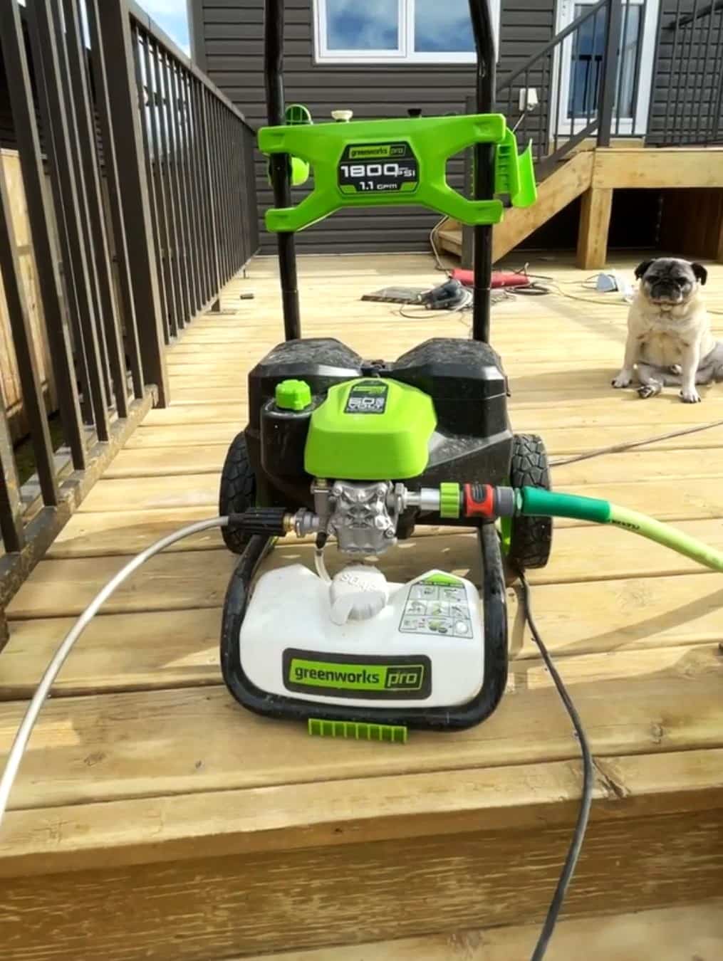 Greenworks Hybrid 1800 PSI Water Pressure Washer