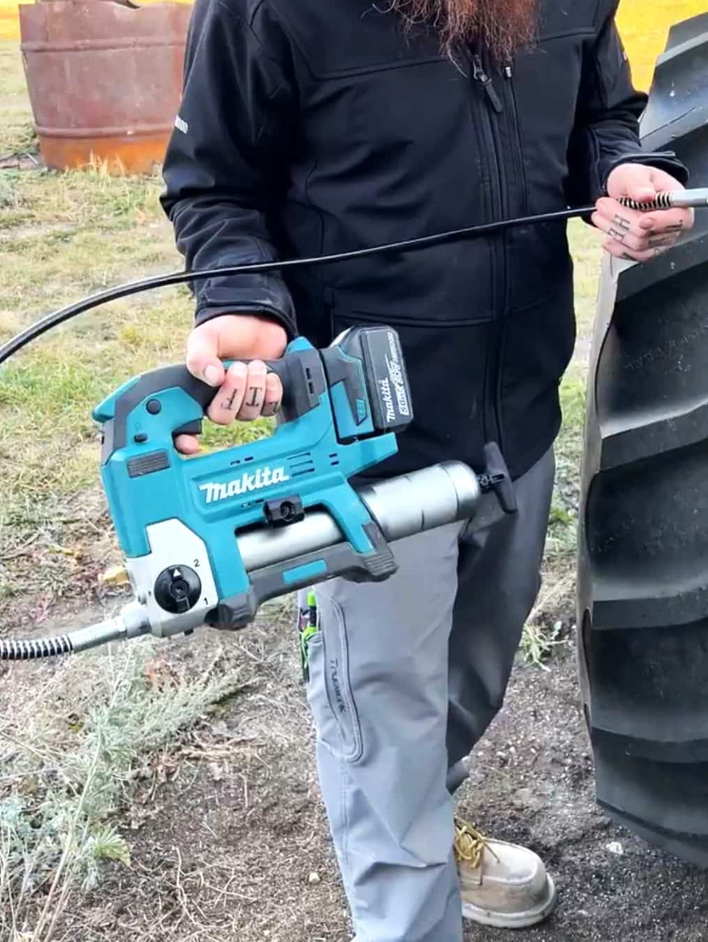 Makita18V Grease Gun Kit